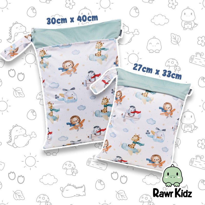 RawrKidz Wet Bag – Animal Airplane