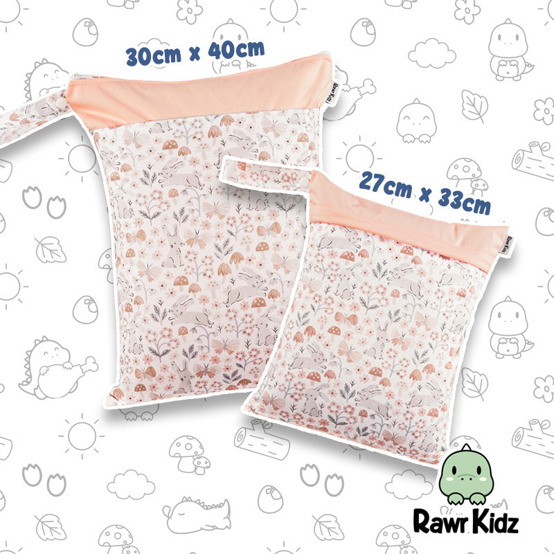 Wet Bag Design 82 – Floral Rabbits