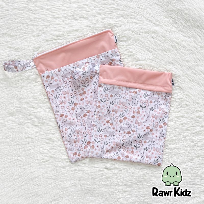 Wet Bag Design 82 – Floral Rabbits