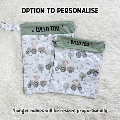 Wet Bag Design 102 – Farm - Option to personalise