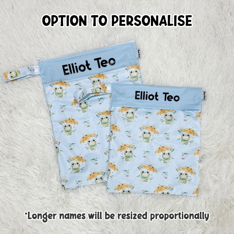 Wet Bag Design 21 – Rainy Day - Option to personalise