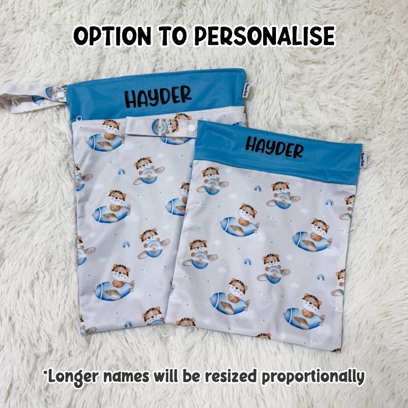 Wet Bag Design 33 – Tiger Airplane