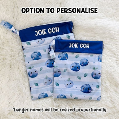 Wet Bag Design 43 – Blueberry - Option to personalise