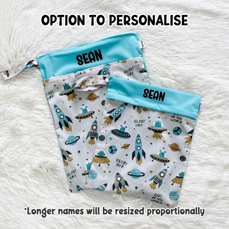 Wet Bag Design 48 – Space - Option to personalise