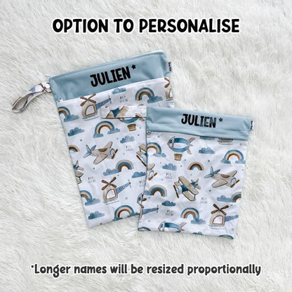 Wet Bag Design 52 – Air Crafts - Option to personalise
