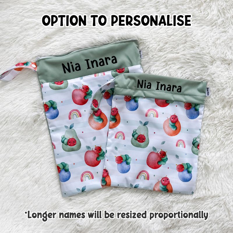 Wet Bag Design 94 – Catepillar - Option to customise